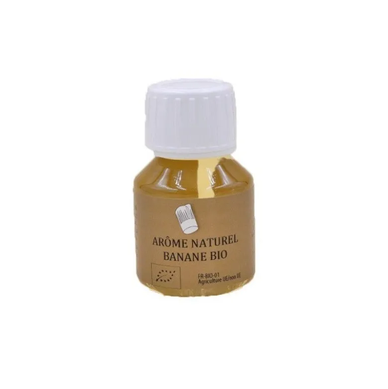 Arôme alimentaire BIO naturel banane 58ml - Selectarome