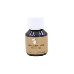 Arôme alimentaire BIO naturel cassis 58ml - Selectarome