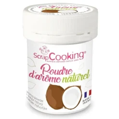 Arôme en poudre naturel Noix de coco 15g - ScrapCooking