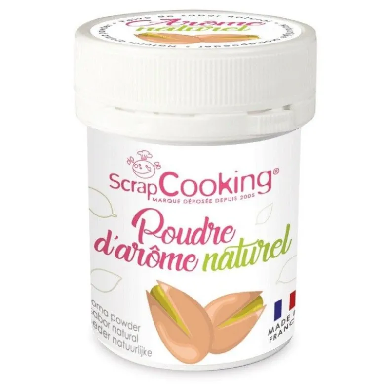 Arôme en poudre naturel Pistache 15g - ScrapCooking