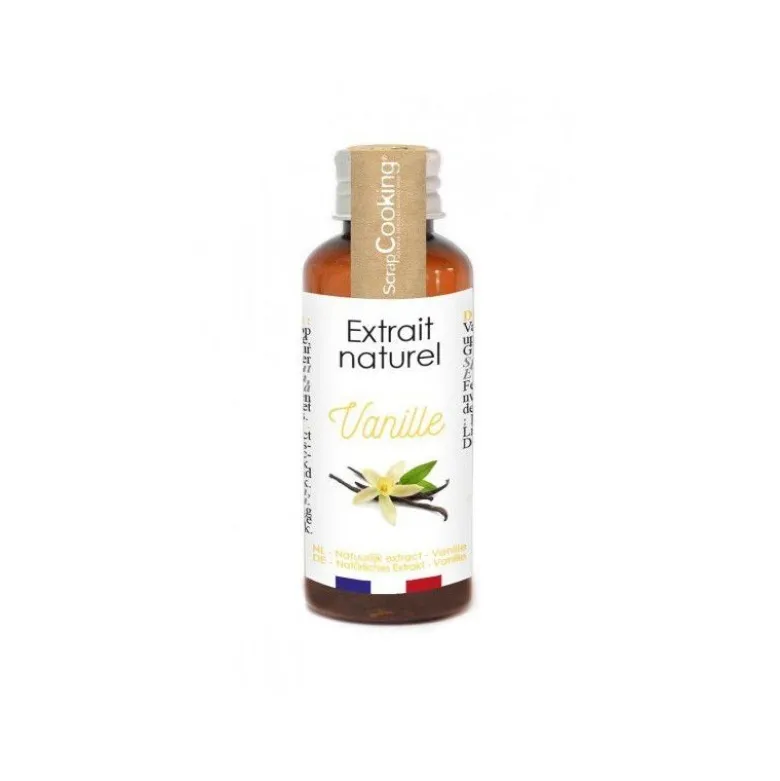Arôme naturel vanille 40ml - ScrapCooking