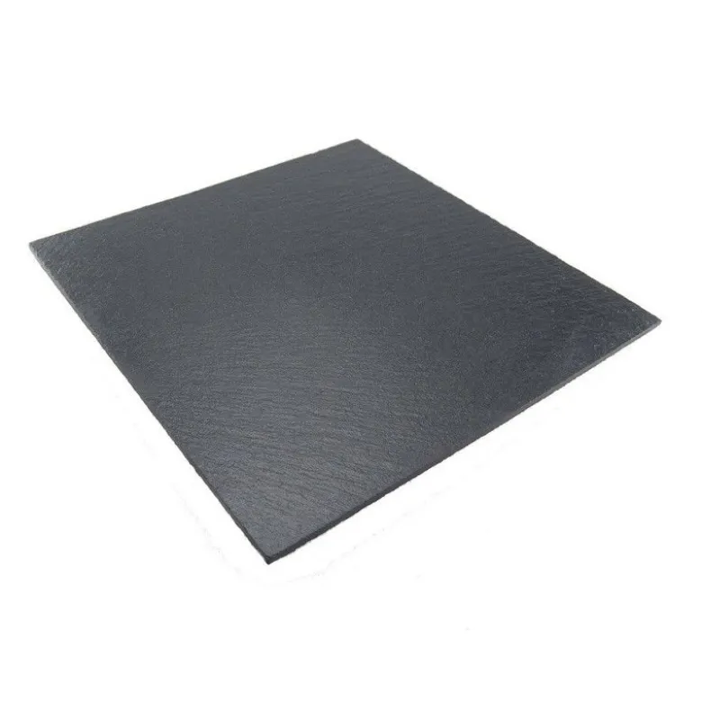 Assiette ardoise 20x20cm x4 - Lebrun