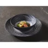 Assiette creuse 19cm Poivre Arborescence - Revol