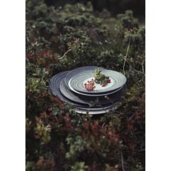 Assiette dessert 21,5cm Poivre Arborescence - Revol