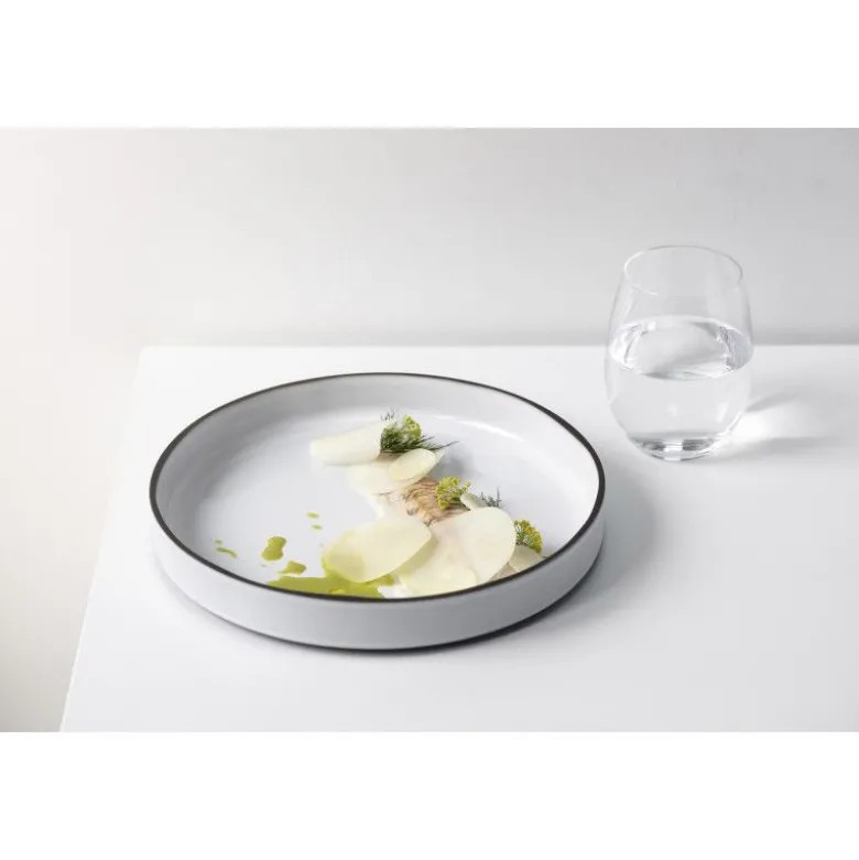 Assiette gourmande 17cm Blanc Cumulus - Revol