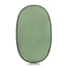 Assiette ovale 35cm Menthe - Revol