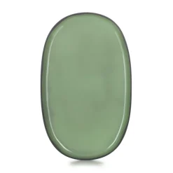Assiette ovale 35cm Menthe - Revol