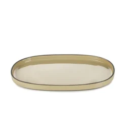 Assiette ovale 35cm Muscade - Revol