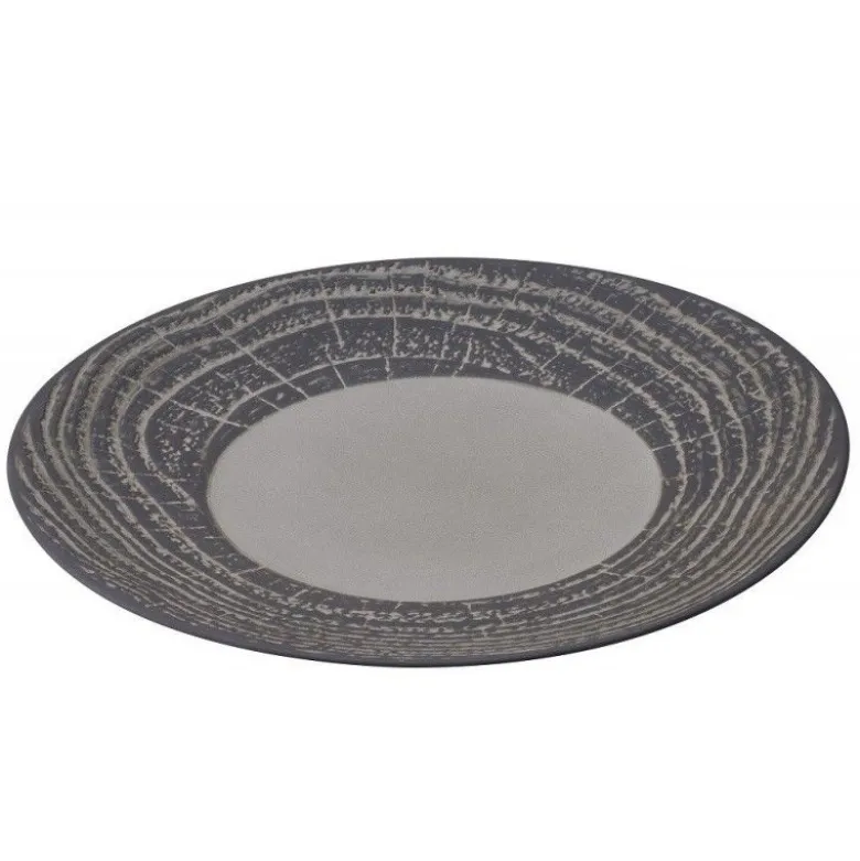 Assiette plate 31cm Poivre Arborescence - Revol