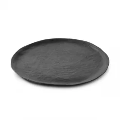 Assiette plate noire 26cm - Revol