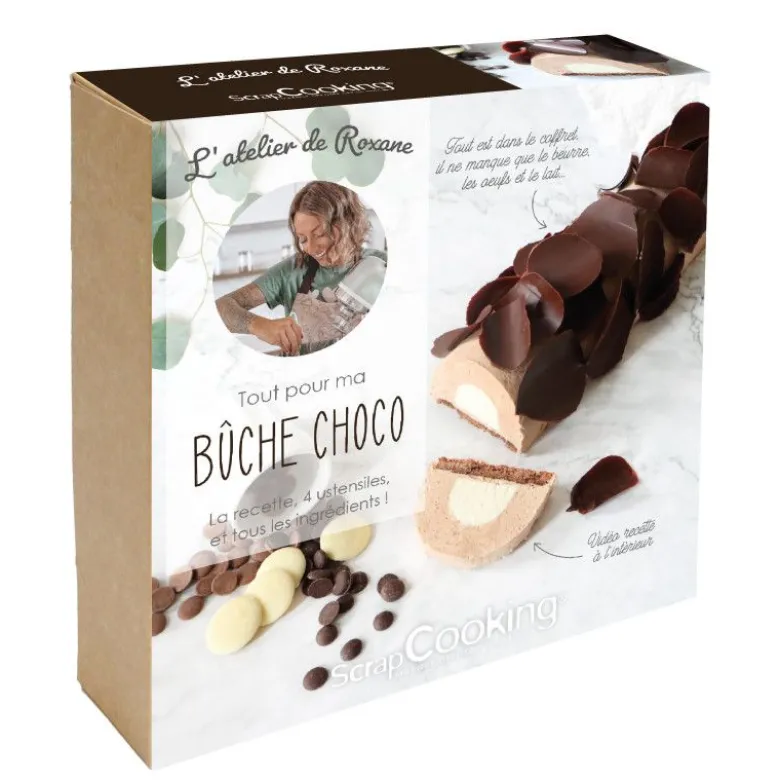 Atelier Bûche au chocolat - ScrapCooking