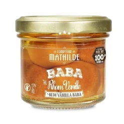 Baba au Rhum vanille 100g - Le Comptoir de Mathilde