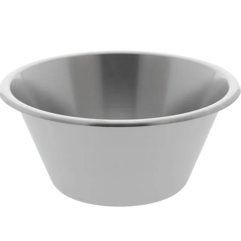 Bassine inox bord plat 22cm