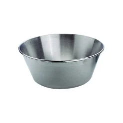 Bassine inox bord roulé 28cm