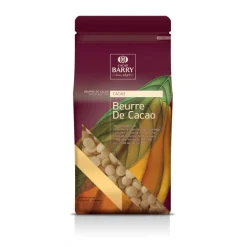 Beurre de Cacao en Pistoles 1kg - Cacao Barry