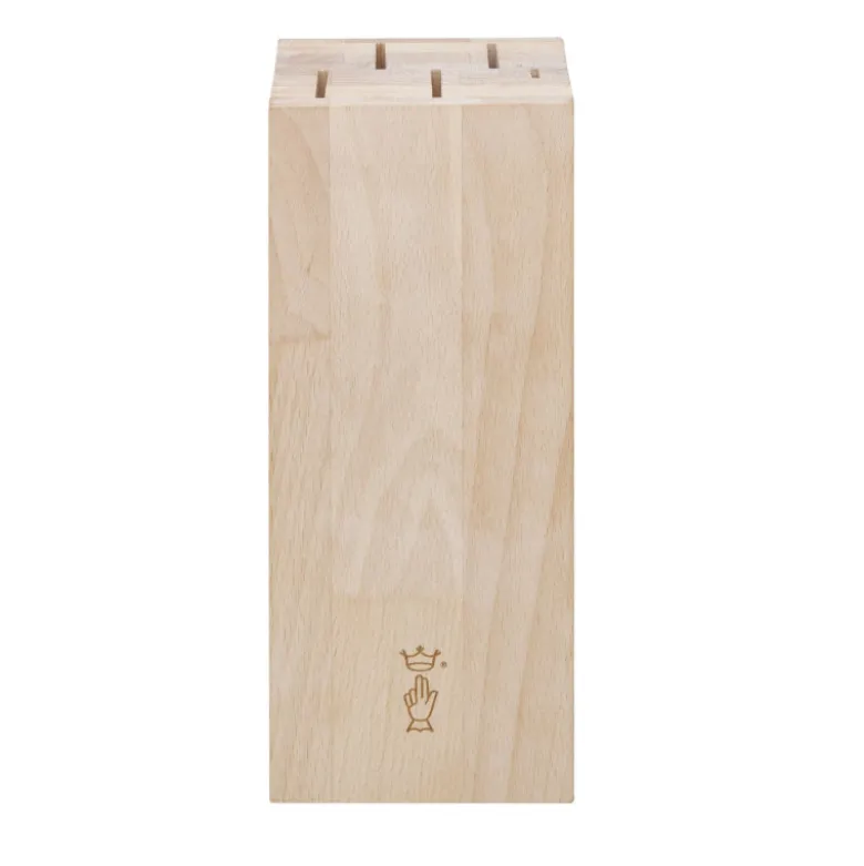 Bloc pour Couteaux Bois de Hêtre 5 Emplacements - Opinel