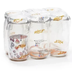Bocal Super 1,5L x6 - Le Parfait