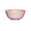 Bol Buddha Bowl céramique Damas rouge - Kitchen Craft