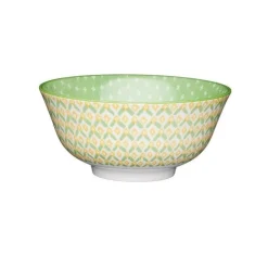 Bol Buddha Bowl céramique géométrique vert - Kitchen Craft
