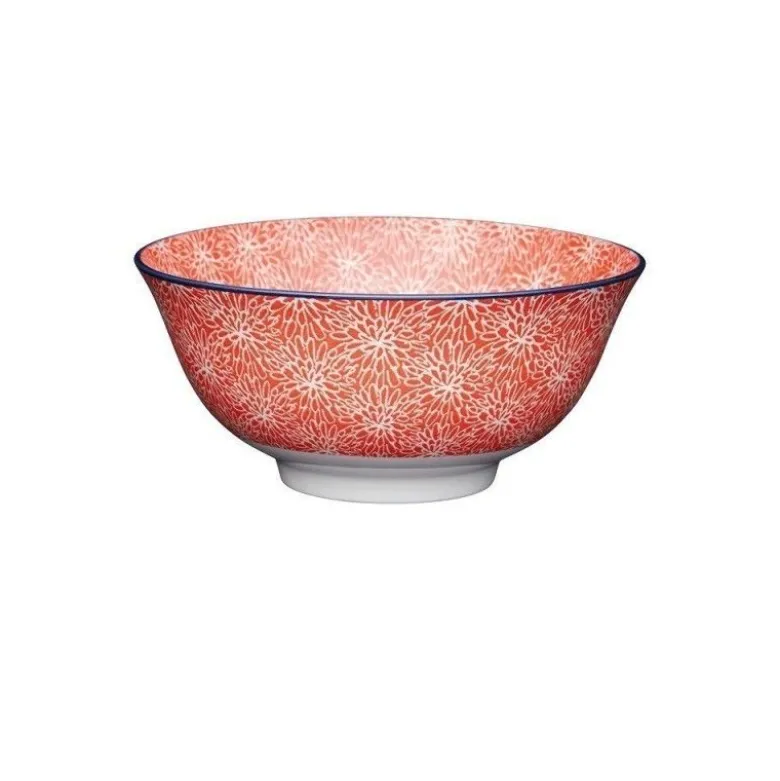 Bol Buddha Bowl céramique Red Floral - Kitchen Craft