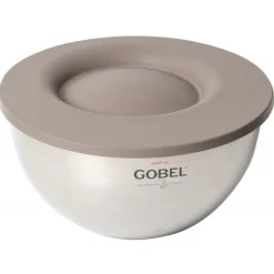 Bol cul de poule avec base-couvercle 24 cm – Gobel