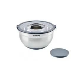 Bol inox 20cm + couvercle anti-projection - Mastrad