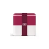 Boîte bento carrée MB Square graphic Magnolia - Monbento