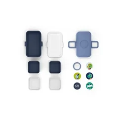 Boîte Bento enfant MB Tresor Bleu Infinity - Monbento