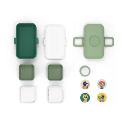 Boîte Bento enfant MB Tresor Vert Forêt - Monbento