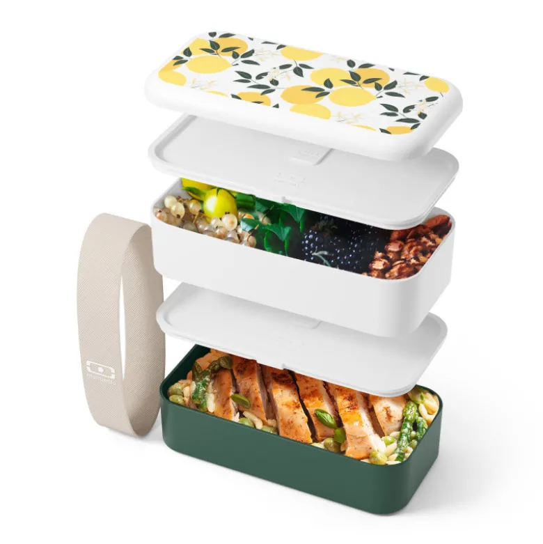 Boîte Bento MB Original graphic Lemon - Edition limitée - Monbento