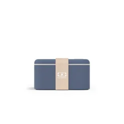 Boîte bento MB Square bleu Natural - Monbento
