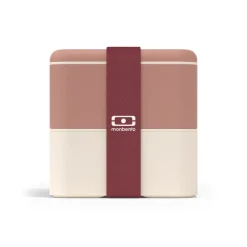 Boîte bento MB Square rose Moka - Monbento