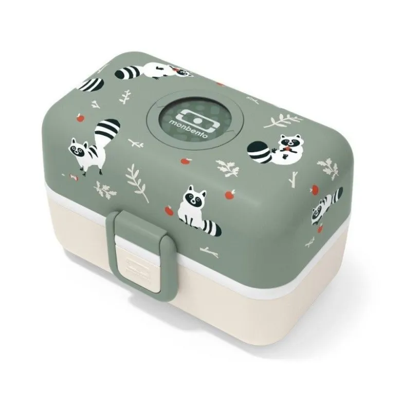 Boîte Bento MB Tresor Vert Raccoon - Monbento