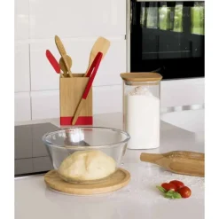 Boîte conservation verre ronde 1600ml - Pebbly