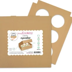 Boîte 6 cupcakes x2 - ScrapCooking