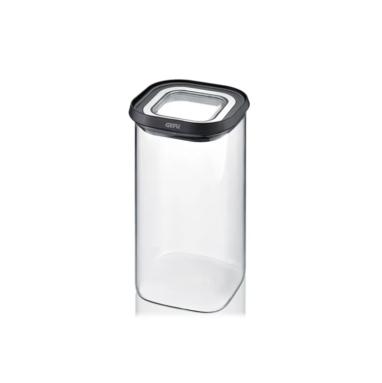 Boîte de conservation en verre 1,4 litre pour vrac hermétique - Gefu