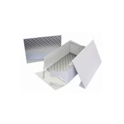 Boîte à gâteau et support rectangle 33x22,8cm - PME