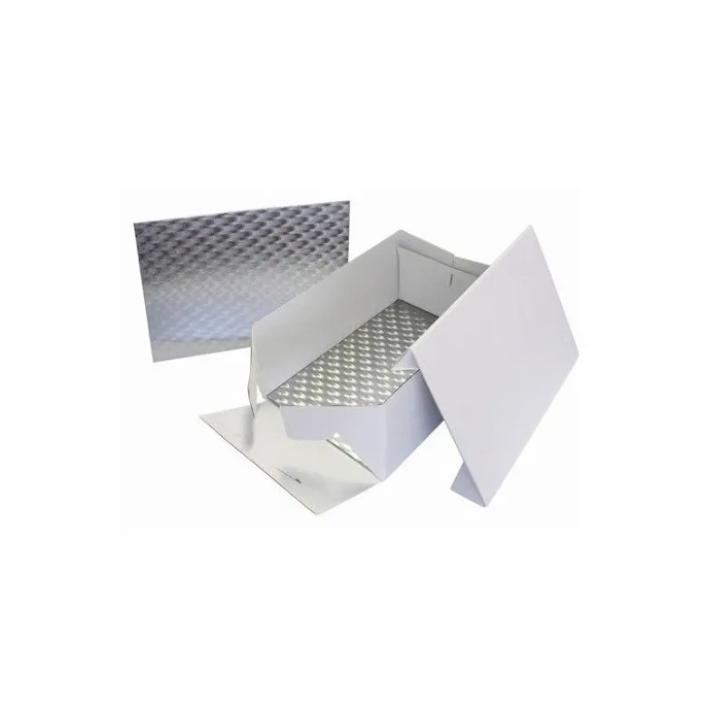 Boîte à gâteau et support rectangle 38x27,8cm - PME
