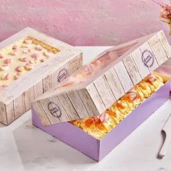 Boîte à gâteau rectangle Pure 36x25cm x2 - FunCakes