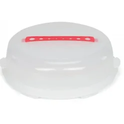 Boîte à gâteau ronde transportable - Patisse