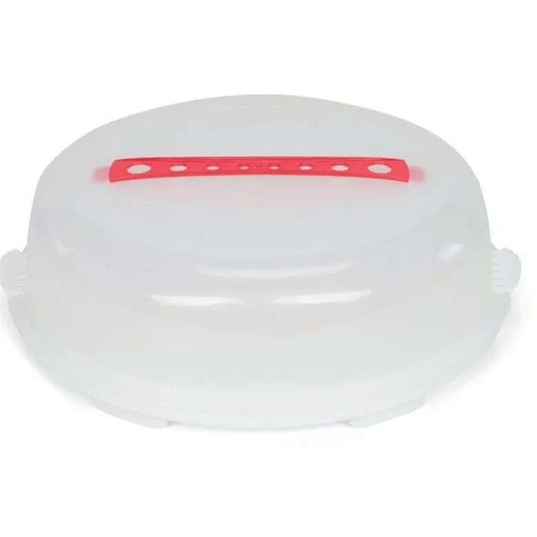 Boîte à gâteau ronde transportable - Patisse