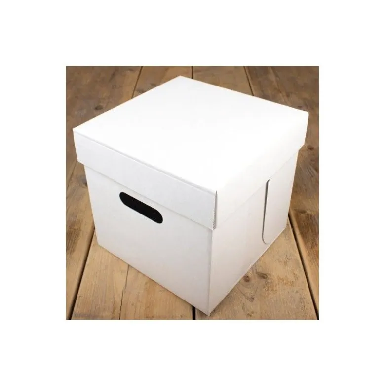 Boîte à Gâteaux carré 25cm H25cm - FunCakes