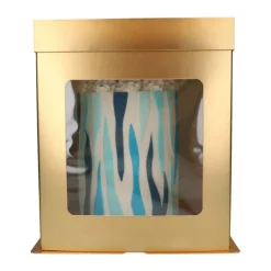 Boîte à gâteaux haute 26cm Or - FunCakes