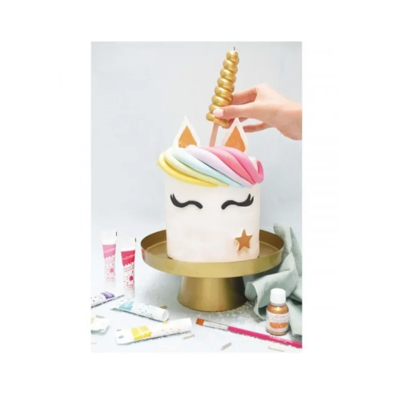 Bougie anniversaire corne de Licorne - ScrapCooking