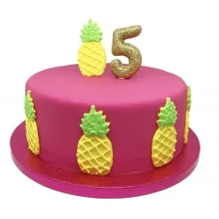 Bougie anniversaire Or Chiffre 5 - Anniversary House