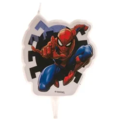 Bougie anniversaire Spiderman