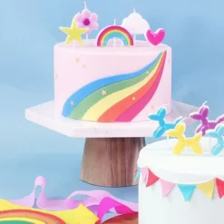 Bougie Arc-en-ciel x5 - PME