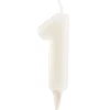 Bougie chiffre 1 fluorescente - DeKora