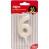 Bougie chiffre 6 fluorescente - DeKora