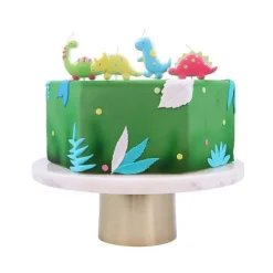 Bougie Dinosaure x4 - PME